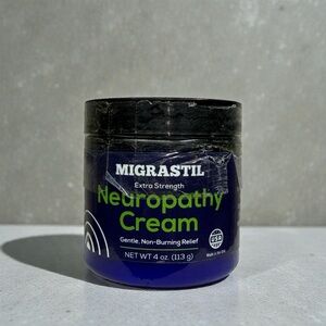 Basic Vigor Migrastil Nerve Pain Relief Cream – Extra Strength, Non-Greasy 4 oz